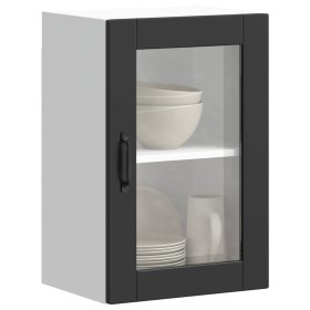Armario de pared para cocina con puerta de cristal Porto